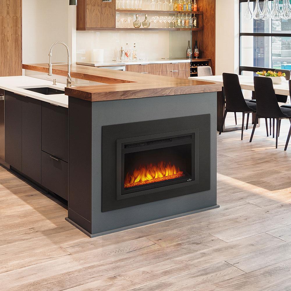 24 electric fireplace