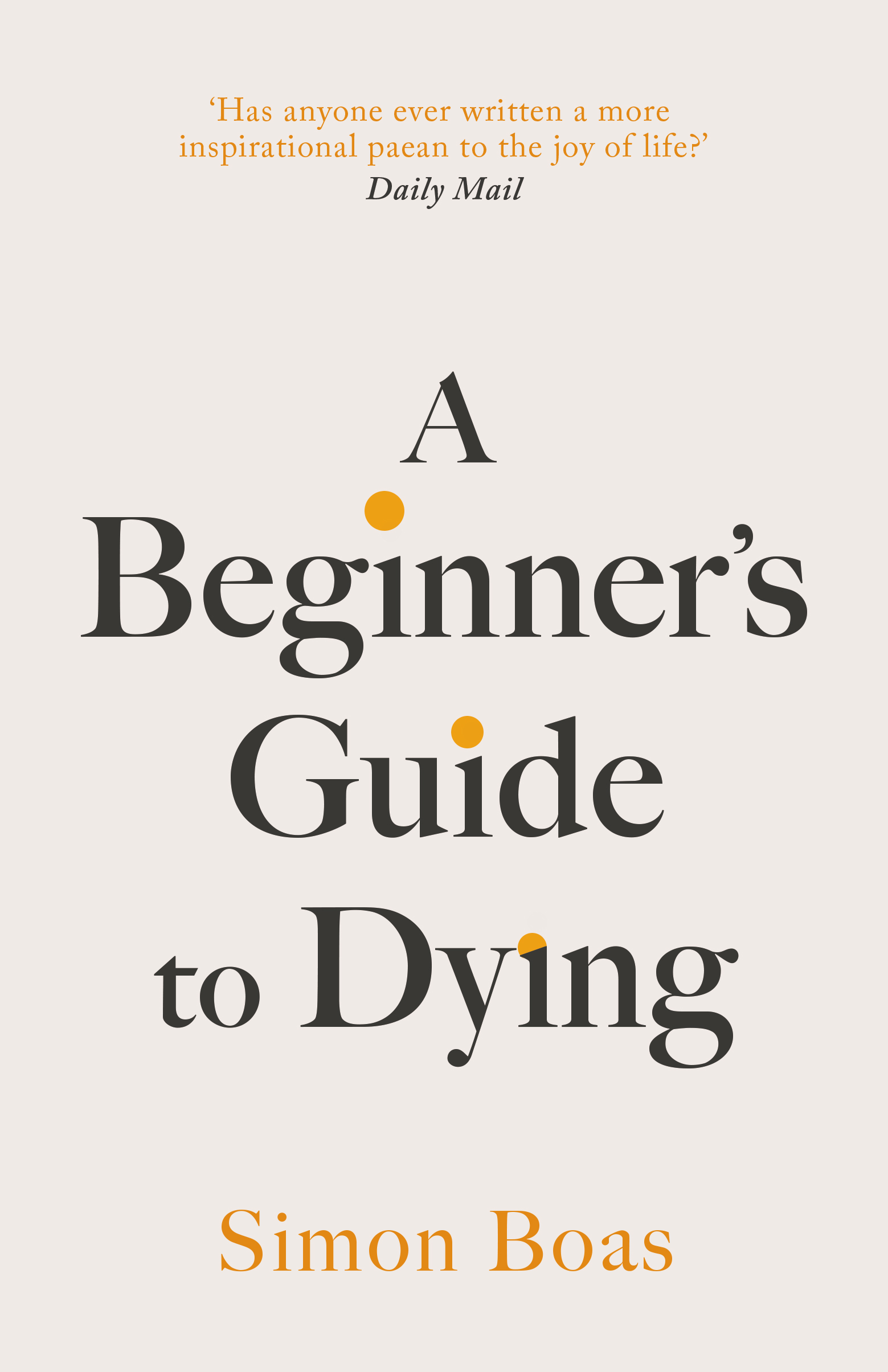 A Beginner’s Guide to Dying comes out in September